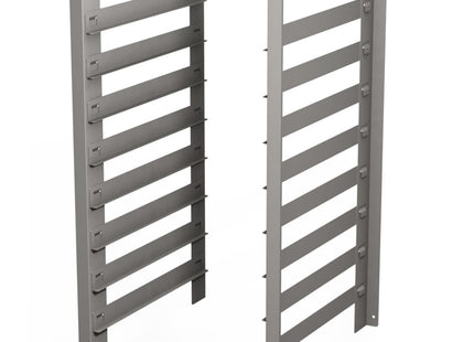 Struktur til plader (600x400 mm & GN 1/1), 8 niveauer, til undervogn