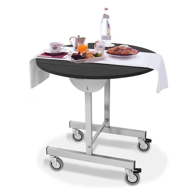 Table de service Ø 800 mm, service en chambre