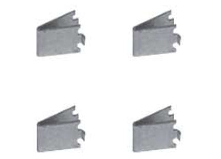 Kit de 4 clips pour grille complémentaire TAB...& TABS...