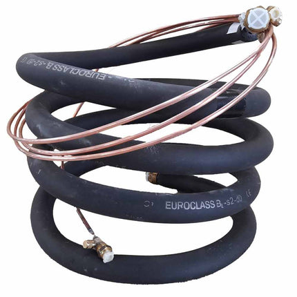 Option : Tubes préchargés et câble électrique