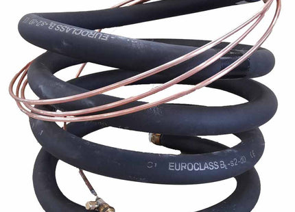 Option : Pre-charged tubes and electric cable