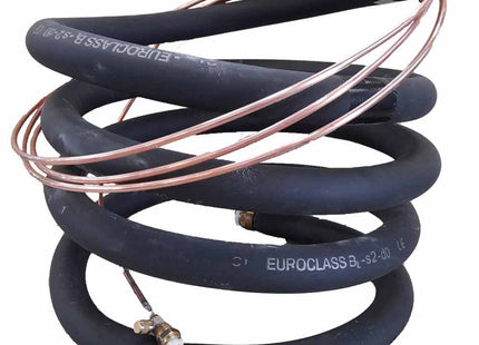 Option : Pre-charged tubes and electric cable