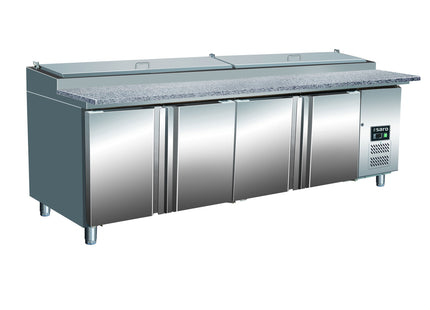 SARO anretningsstation 1/3 GN med bordplade i granit, 
model GN SH 2500