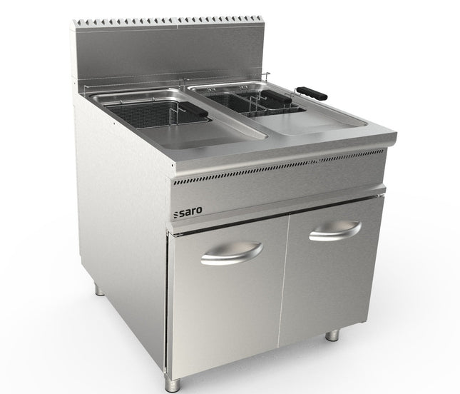 SARO gasfrituregryde, 2 x 22 liter 
Model LQ / FLG2V22