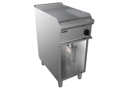 SARO elektrisk grillplade med åben underdel, 
model E7/KTE1BAL