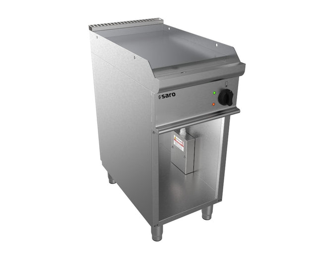 SARO elektrisk grillplade med åben underdel, 
model E7/KTE1BAL
