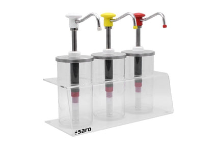 SARO doseringsdispenser 
Model PLX-R-BK-1650 ml