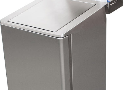 SARO rustfri affaldsspand 60 liter, 
model Apollo – detaljebillede 1