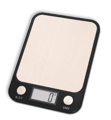 SARO digital køkkenvægt, rustfri stålplade, 5 kg, 
model 4797