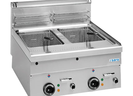 SARO elektrisk frituregryde 10+10 L bordmodel EF66
