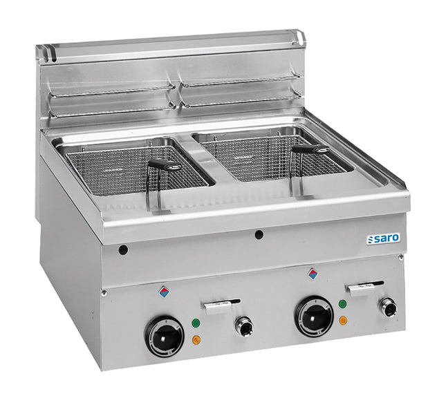 SARO elektrisk frituregryde 10+10 L bordmodel EF66