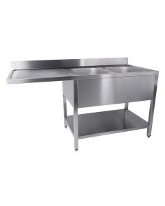700 SINK UNIT SHELF DISHWASHER FLAT PACKED 2 RIGHT 1600