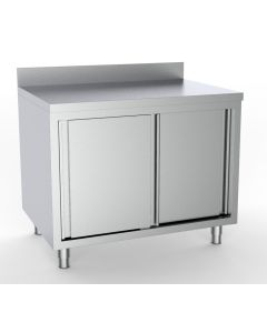 600 WORKTABLE SLIDING DOORS UPSTAND 1800