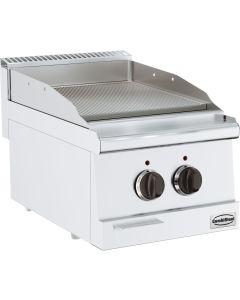 BASE 600 EL. FRY TOP RAINURÉ