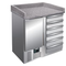 Pizza counter 1 Door 6 Drawers 