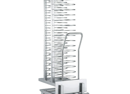 Chariot et chargeur amovible, pour 45 assiettes (ø 300 mm), four 20x GN 1/1 (espace 85 mm)