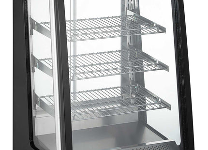 SARO varmholdervitrine 
Model ALVA