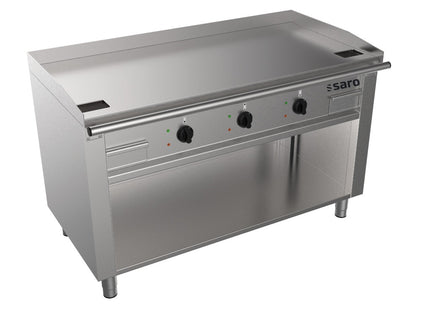 SARO elektrisk teppanyaki-grill med åben underdel 
Model TED3/140E