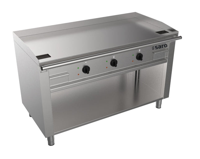 SARO elektrisk teppanyaki-grill med åben underdel 
Model TED3/140E