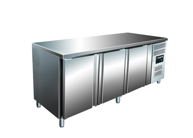SARO kølebord med 3 døre, 
model SNACK 3100 TN