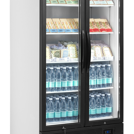 2-door display cooler with canopy - FSC891H