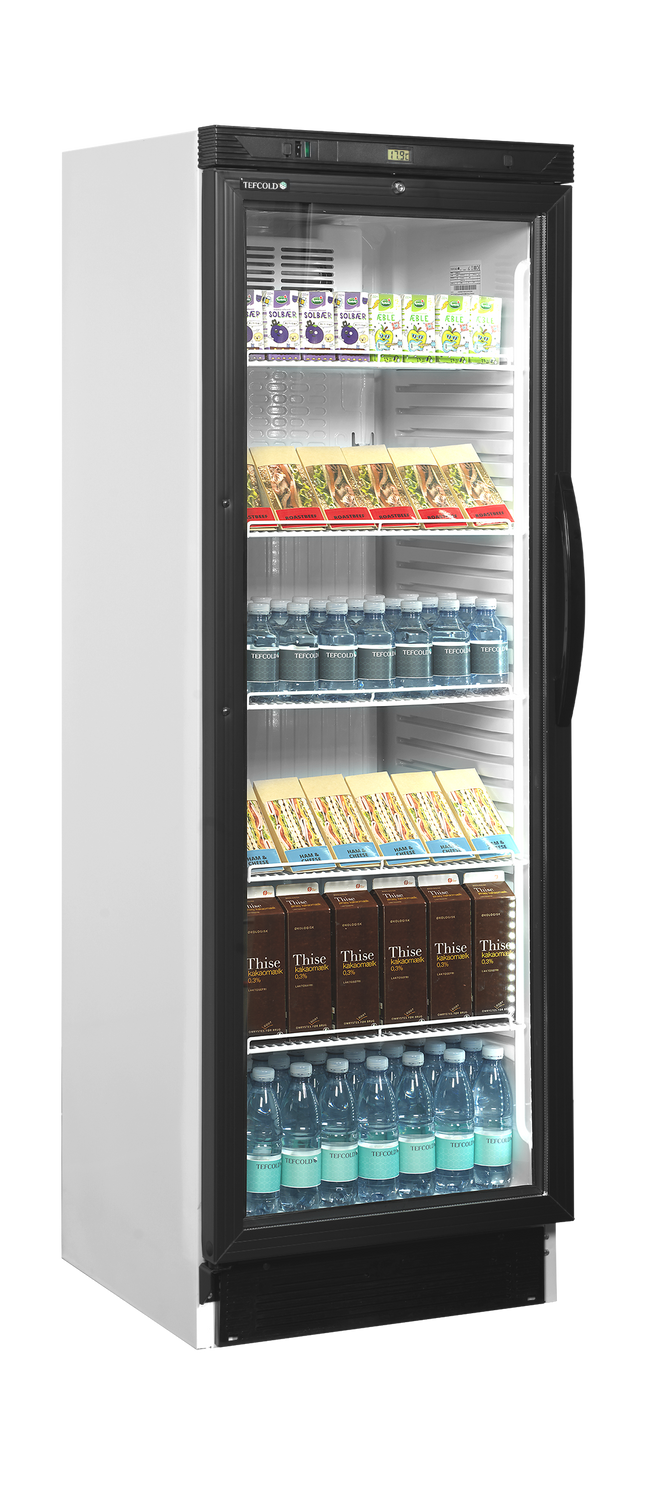 Vitrine à boissons réfrigérée, Charnière à gauche - CEV425 1 LED L/H