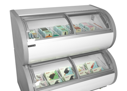 Zwei Ebenen Tiefkühlschrank - TD500