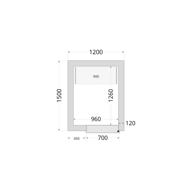 Coldroom Panels 120 mm - CR 120x150x220