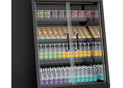 Supermarket Multideck Cooler - Galaxy+ GPL10FGD Black