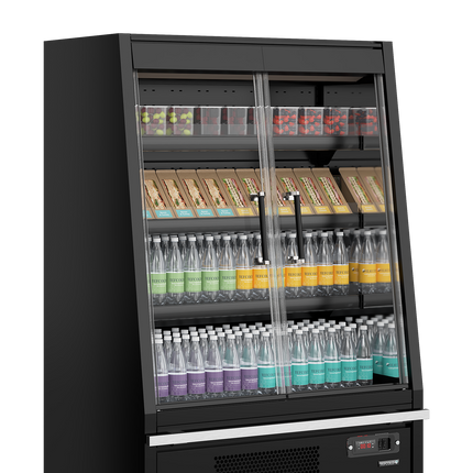 Supermarket Multideck Cooler - Galaxy+ GPL10FGD Black