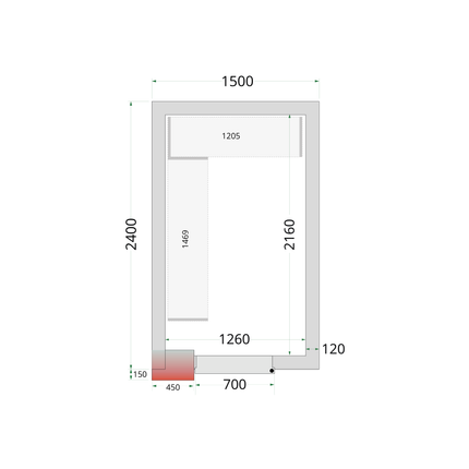 CRNF1524 - Hyldestativsystemsæt