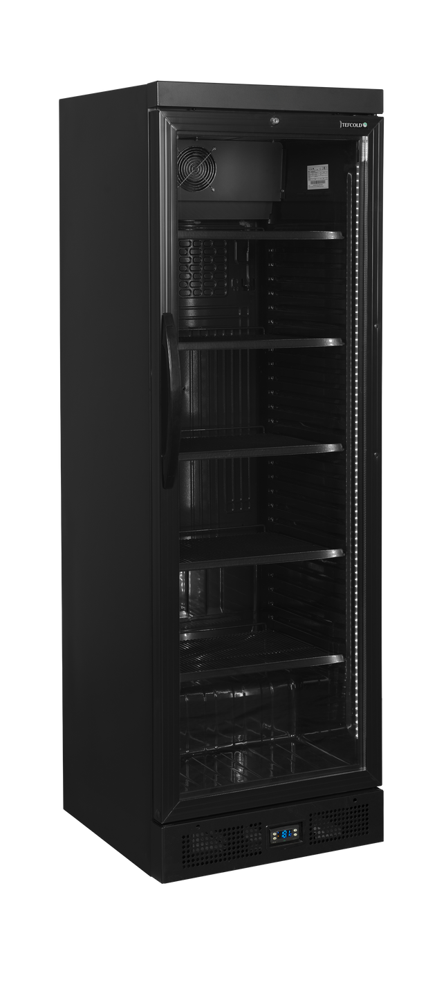 Noir Vitrine à boissons réfrigérée - CEV435 NOIR