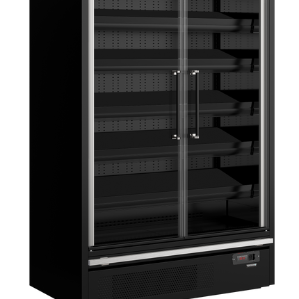 Supermarked Multideck Køler - Galaxy+ GP14FGD Maxi Sort
