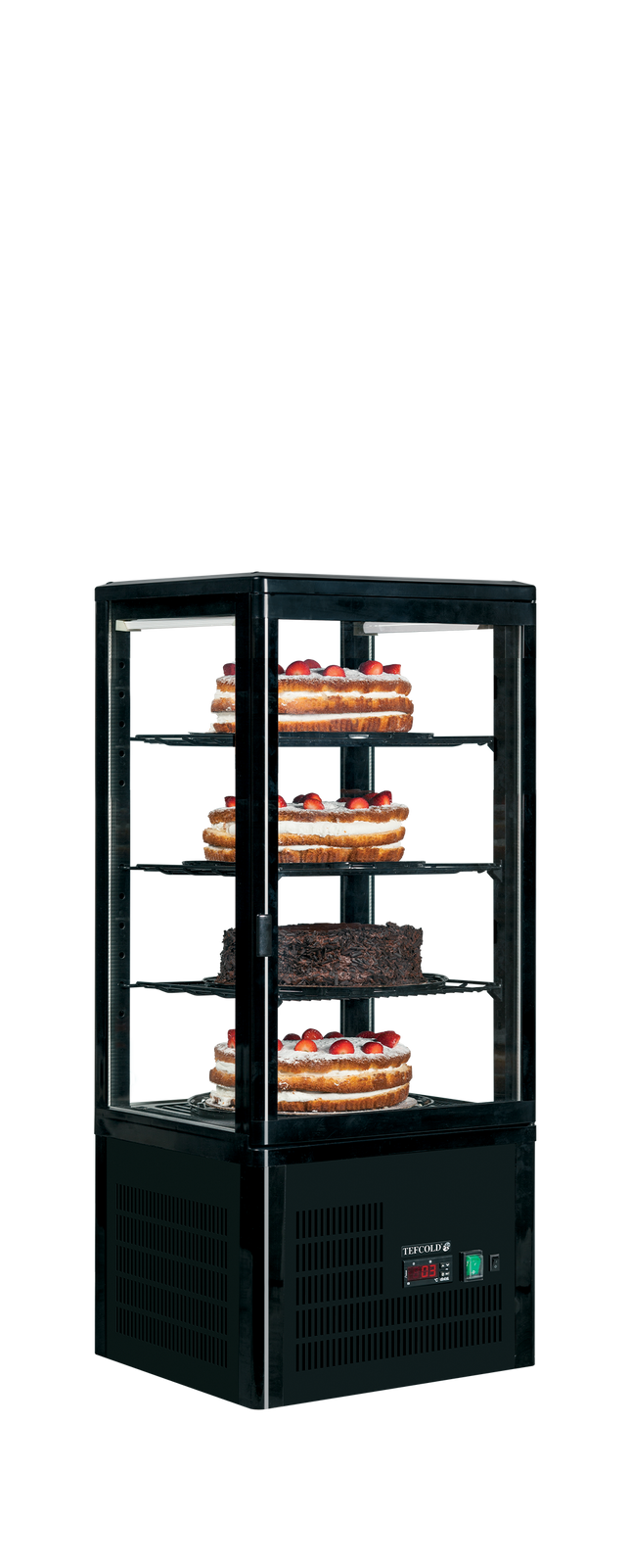 Refrigerated Display Case Countertop - UPD80-BLACK