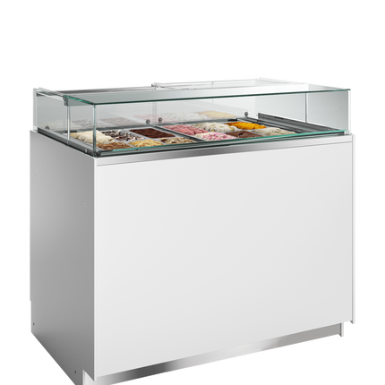 Geventileerde schepijsvitrine - DELTA NEW