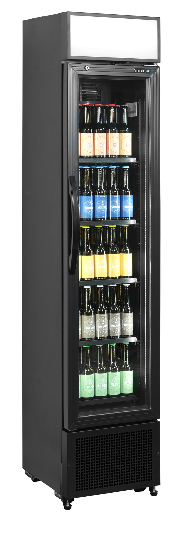 Vitrine à boissons réfrigérée - FSC175H NOIR
