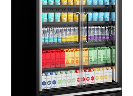 Supermarket Multideck Cooler - Galaxy+ GP14FGD Black