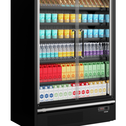 Supermarket Multideck Cooler - Galaxy+ GP14FGD Black