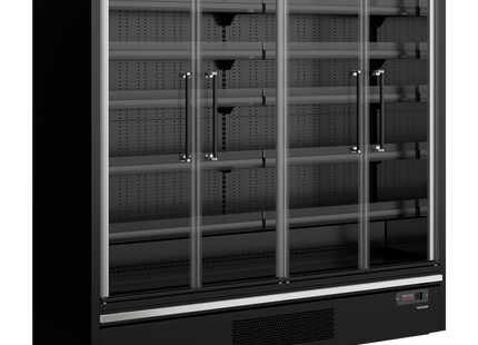 Supermarket Multideck Cooler - Galaxy+ GP20FGD Black