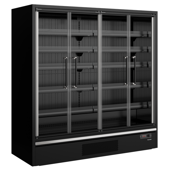 Supermarket Multideck Cooler - Galaxy+ GP20FGD Black