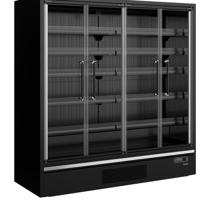 Glacière multi-étages pour supermarché - Galaxy+ GP20FGD Maxi Black