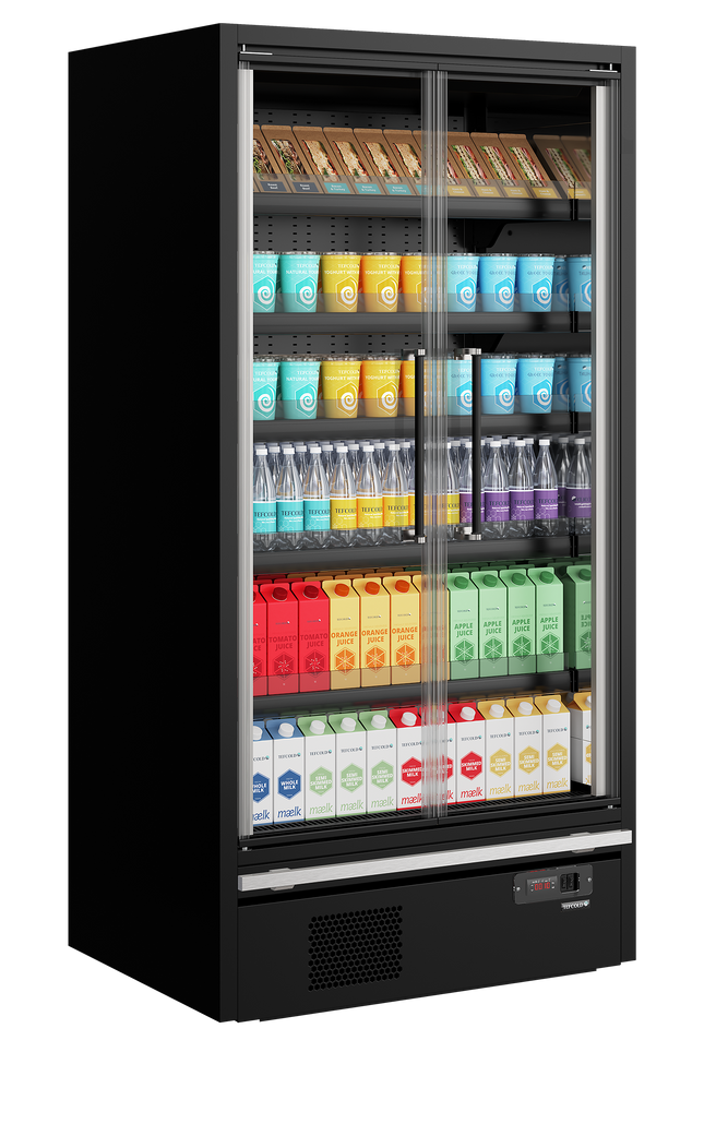 Supermarket Multideck Cooler - Galaxy+ GP10FGD Black