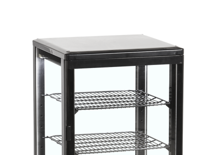 Gekoelde vitrine-werkblad - UPD60-ZWART