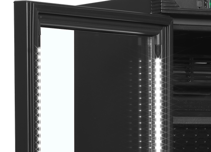 Getränkekühlschrank, Linksanschlag – CEV425 SCHWARZ L/H