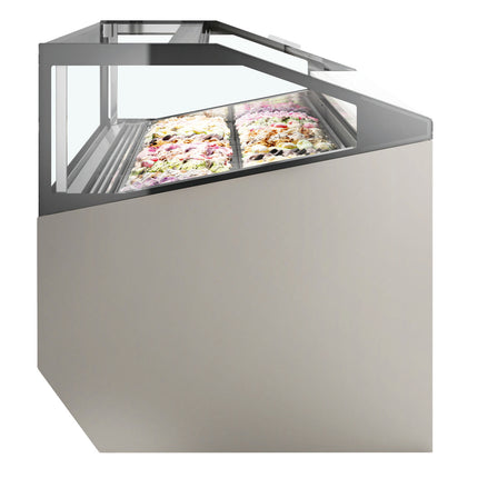 Geventileerde schepijsvitrine - SUPER CAPRI 12