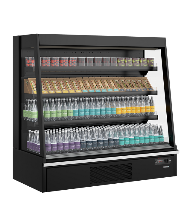 Supermarket Multideck Cooler - Galaxy+ GPL14 Black HC