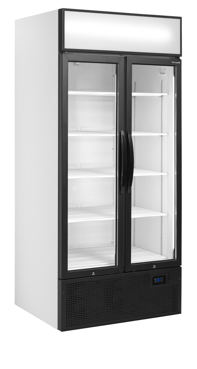 2-door display cooler with canopy - FSC891H