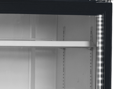 2-door display cooler with canopy - FSC1000H