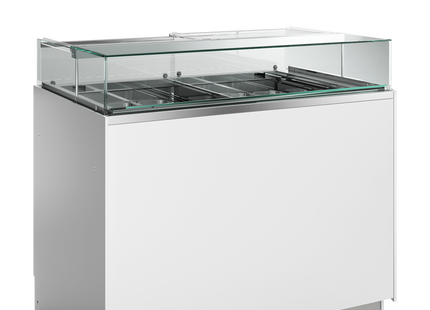 Ventilated Scoop Ice Cream Display - DELTA NEW