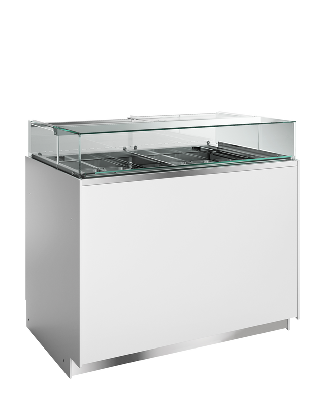 Ventilated Scoop Ice Cream Display - DELTA NEW